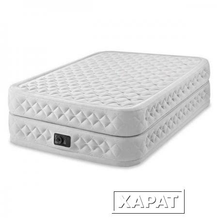 Фото Двуспальная надувная кровать Intex 64464 Supreme Air-Flow Bed + насос (152х203х51см)