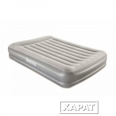 Фото Двуспальная надувная кровать Bestway 67632 Tritech Airbed + насос (203х152х38см)