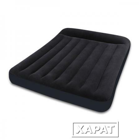 Фото Полуторный надувной матрас Intex 64142 "Pillow Rest Classic Airbed" (191х137х25см)