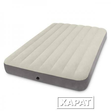 Фото Полуторный надувной матрас Intex 64102 Full Deluxe Single-High Airbed (191х137х25 см)