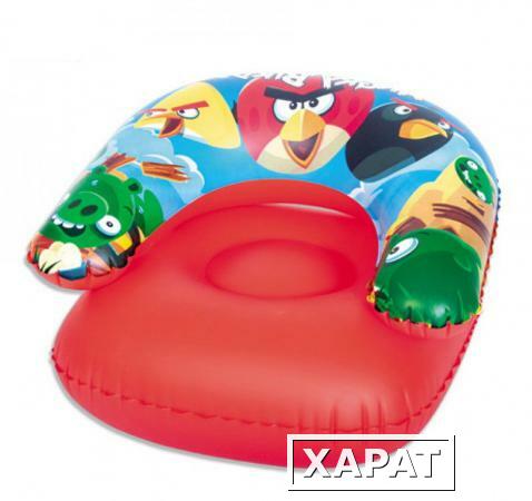 Фото Кресло детское надувное Bestway Angry Birds 96106