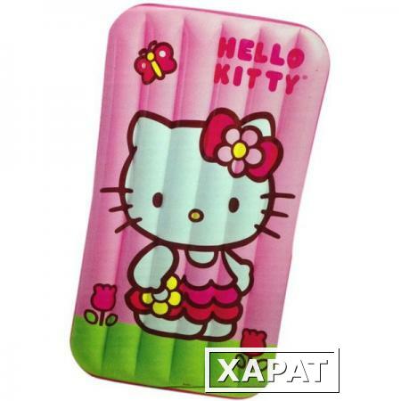 Фото Детский надувной матрас Intex 48775 Hello Kitty (157х88х18см)