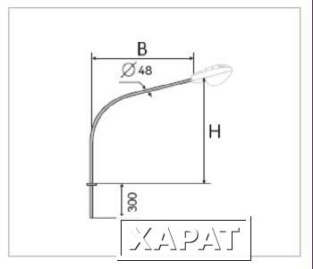 Фото Кронштейн 1.К1-0,5-0,5-Ф2