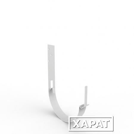 Фото Кронштейн желоба короткий металлический Vetta RAL 9003 Белый 125 мм