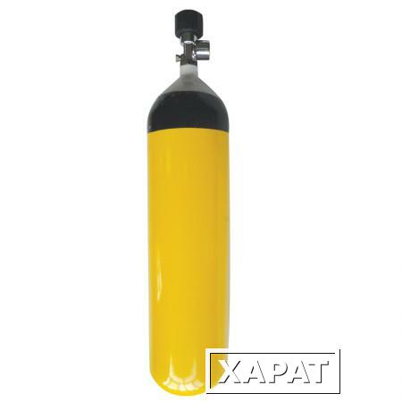 Фото Lalizas Запасной баллон с воздухом Lalizas 02302 6 литров с клапаном на 300 бар для автономного дыхательного аппарата