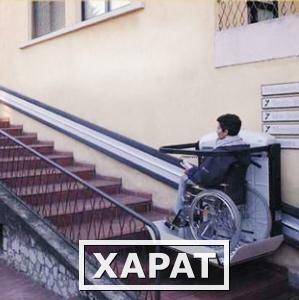 Фото Монтаж инвалидных подъемников