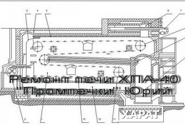 Фото Ремонт хлебопекарной печи ХПА-40