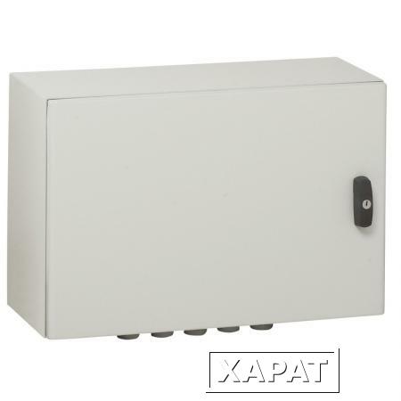 Фото Металлический шкаф Atlantic IP55 IK10 RAL 7035 600x800x300 горизонтальный;035521