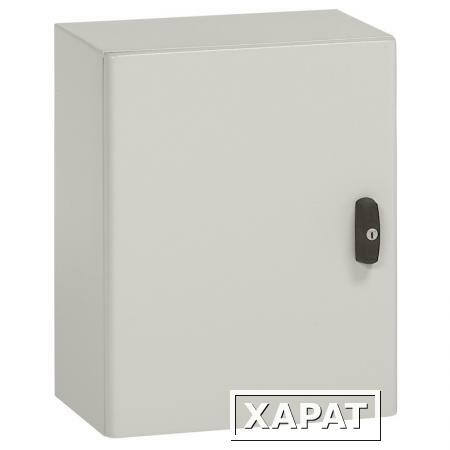 Фото Металлический шкаф Atlantic IP55 IK10 RAL 7035 1400x800x400 вертикальный;035598