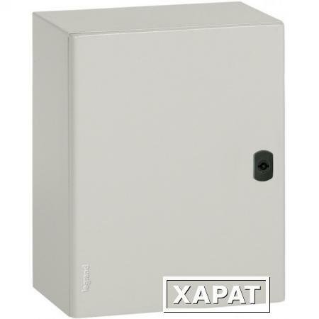 Фото Металлический шкаф Atlantic IP55 IK10 RAL 7035 1200x800x400 вертикальный;035596