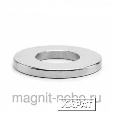 Фото Неодимовый магнит кольцо 50x25x5 мм