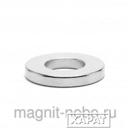 Фото Неодимовый магнит кольцо 20x10x3 мм