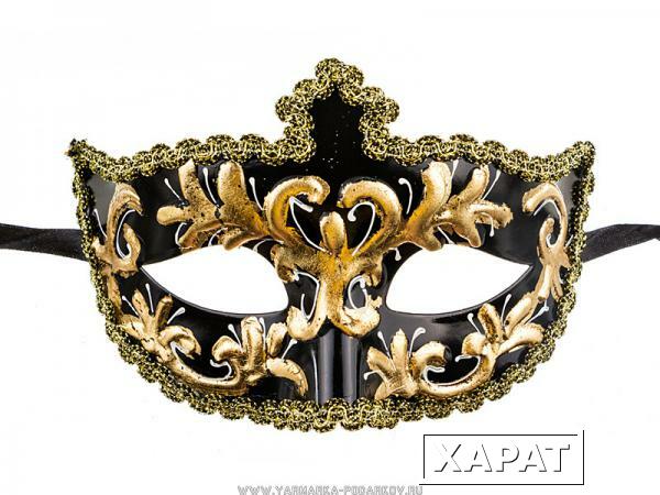 Фото Изделие декоративное маска карнавальная 17х11 см