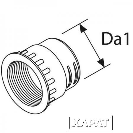 Фото Webasto Муфта с внутренней резьбой из пластика Webasto 1320468A 90 x 30 мм