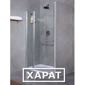 Фото Душевая дверь распашная Sanplast DJ2(L/P)-Prlla/EX 1200x1850 мм правая/прозрачное