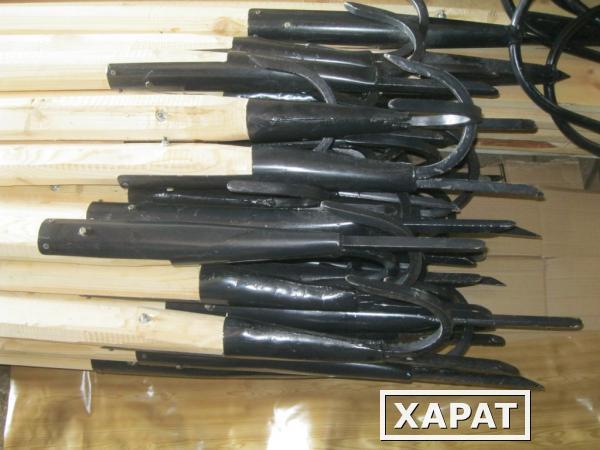 Фото Древко-черенок для опорного инструмента багра рогача ДИН-61-4КШ