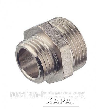 Фото Ниппель (бочонок) переходный 3/4" нар(ш) х 1/2" нар(ш ) Valtec