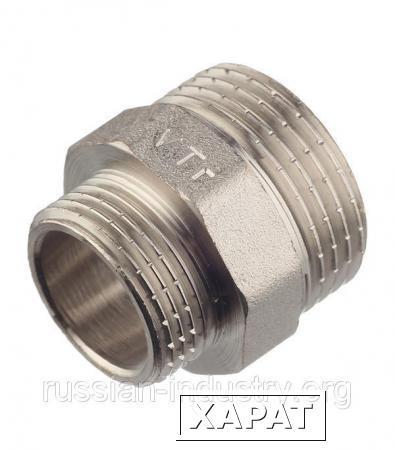 Фото Ниппель (бочонок) переходный 1" нар(ш) х 3/4" нар(ш ) Valtec