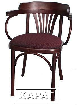 Фото Деревянное Венское кресло "Классик" с мягким сидением