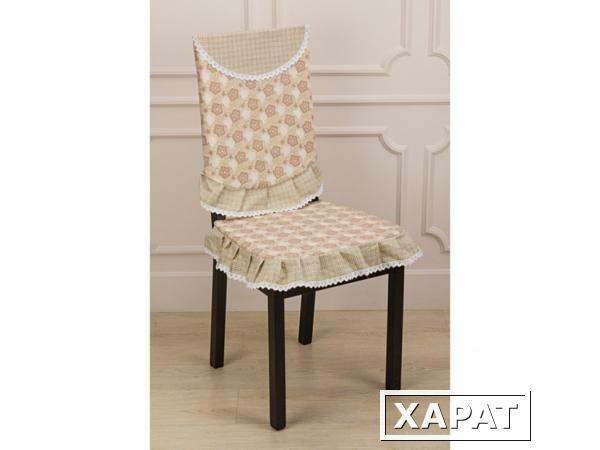 Фото Сидение на стул со спинкой 45*45 см,100% полиэстр Gree Textile (842-003)