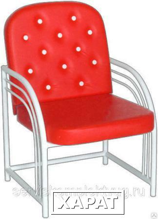 Фото Кресло М117-02 с мягким сиденьем (окрашенный каркас) 590х600х870 мм