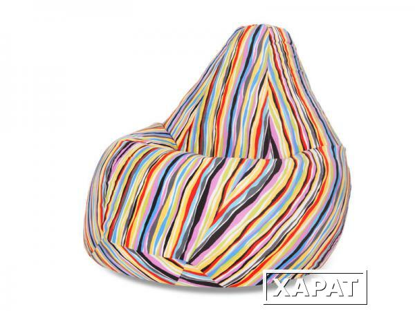 Фото Кресло мешок XL Lines линии Мягкое кресло (внешний чехол+внутренний чехол с гранулами)