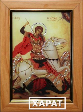 Фото Икона "Георгий Победоносец" малая (1444)