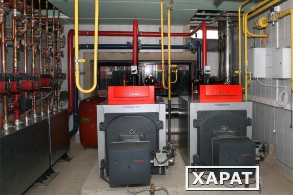 Фото Отопление: - комплексное проектирование системы отопления; - монтаж напольных