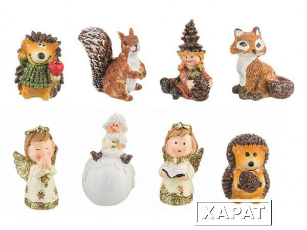 Фото Набор фигурок из 24шт. микс Polite Crafts&gifts (156-167)