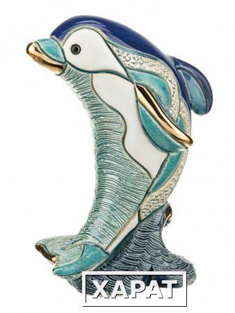 Фото Статуэтка декоративная "дельфин" 8*6 см.высота=10 см. Ancers Sa (347-201)