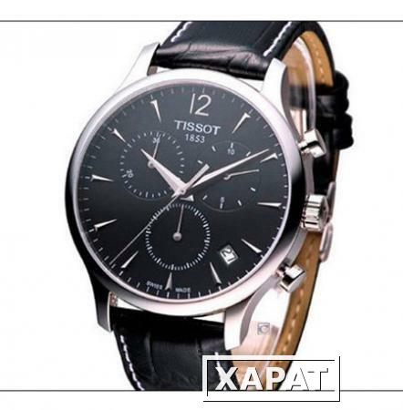 Фото Наручные часы Tissot и портмоне Baellerry