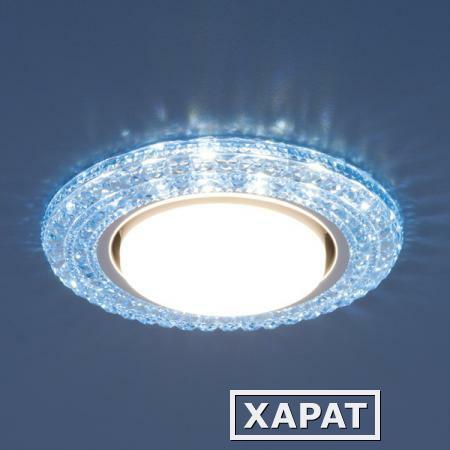 Фото Точечный светильник со светодиодами 3030 GX53 BL синий; a035180 ELEKTROSTANDARD