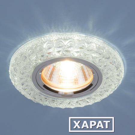 Фото Встраиваемый потолочный светильник со светодиодной подсветкой 2180 MR16 CL прозрачный; a034163 ELEKTROSTANDARD