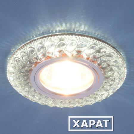 Фото Встраиваемый потолочный светильник со светодиодной подсветкой 2180 MR16 SB дымчатый; a035188 ELEKTROSTANDARD