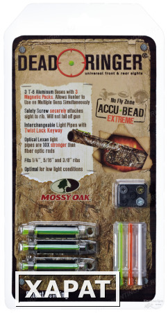 Фото Мушка оптоволоконная Dead Ringer Mossy Oak Accu-Bead Extreme(USA)