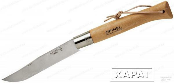 Фото Нож Opinel серии Tradition №13 Giant, клинок 22 см, рукоять из бука с темляком