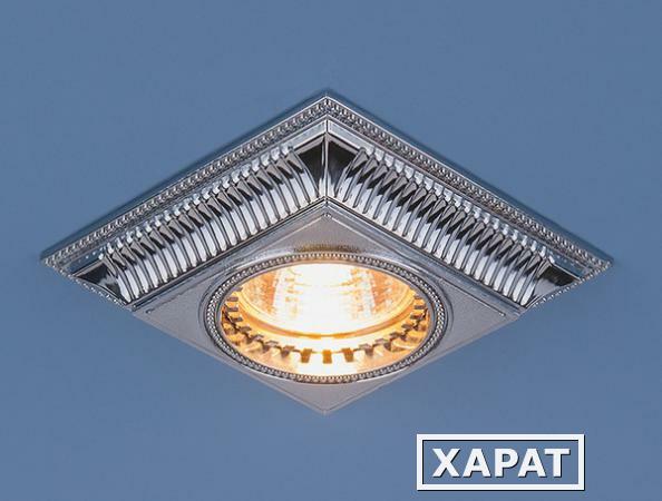 Фото Точечный светильник для подвесных, натяжных и реечных потолков 4102 хром (CH); a031410 ELEKTROSTANDARD