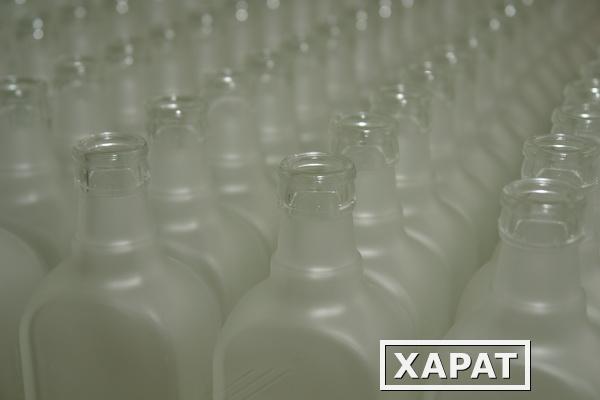 Фото Химическое матирование бутылок