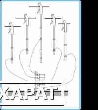 Фото Заземление переносное для установки с земли на ВЛ ЗПЛ-1М с ПЗ