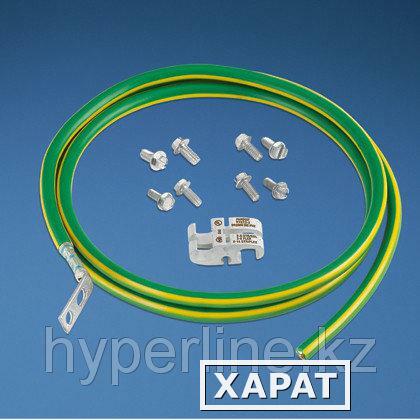 Фото PANDUIT RGCBNJ660P22 Комплект для заземления шкафа: кабель №6 AWG (16 мм2) длиной 1,52 м