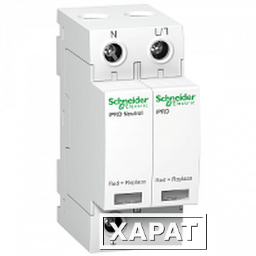 Фото УЗИП Т2 iPRD 40 40kA 350В 1П+N | код. A9L40500 | Schneider Electric