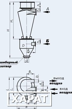 Фото Циклон сухой типа СИОТ-М1 №2