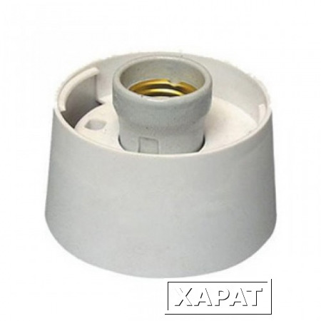 Фото Патроны и кольца для ламп PRORAB Основание к светильнику НББ 64-60 прямое пластик