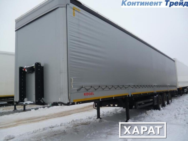 Фото Полуприцеп шторный с бортами Kogel Cargo-MAXX SNCS 24