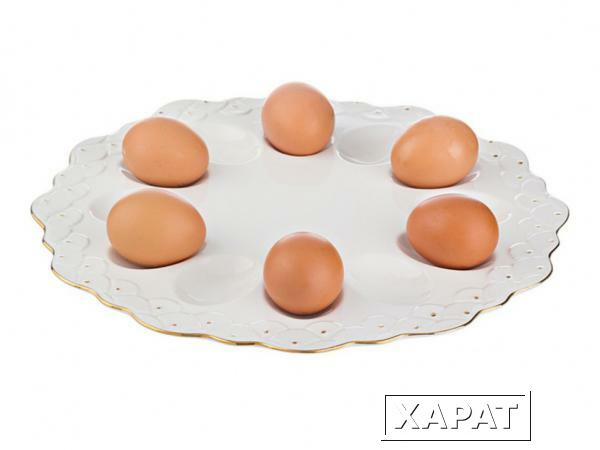 Фото Блюдо для яиц на 12 шт. диаметр=30 см. Hangzhou Jinding (84-862)