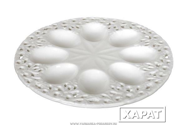 Фото Тарелка для яиц серия вуаль диаметр 21 см,
