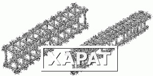 Фото Каркас арматурный пространственный сварной ПК-39/12-6/6-4/6