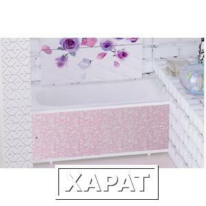Фото Экраны под ванну PRORAB Экран для ванны Кварт 1,68м розовый иней