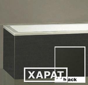 Фото Боковой экран для ванны Riho Panel Decor Wood Black 80