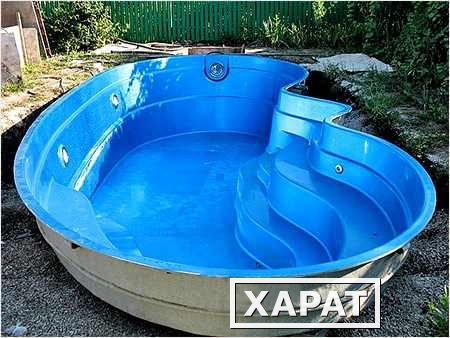 Фото Пластиковые бассейны: композитные и полипропиленовые